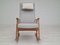 Danish Oak Wood Rocking Chair, 1960s 16