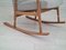 Danish Oak Wood Rocking Chair, 1960s, Image 17