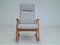 Danish Oak Wood Rocking Chair, 1960s 8