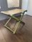 Vintage Regency Italian Beech and Leather Foldable Stool 9