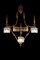 Large Bronze and Crystal Tassel Chandelier from Baccarat, Set of 3, Image 15