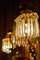Large Bronze and Crystal Tassel Chandelier from Baccarat, Set of 3 9