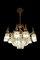 Large Bronze and Crystal Tassel Chandelier from Baccarat, Set of 3, Image 16