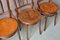 Antique Bohemian Bistro Chairs, Set of 4, Image 5