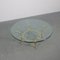 Brass Structure Table with Glass Top 9