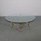 Brass Structure Table with Glass Top 8