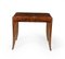 Art Deco Walnut Sabre Leg Side Table, Image 2