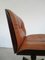 Armchair in Leather and Curved Wood by Ico Parisi for Mim 7