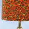 Brass Table Lamps with Retro Shades, 1960s, Set of 2, Image 5