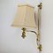 Hollywood Regency Brass Wall Lamps, 1960s, Set of 2, Image 2