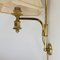 Hollywood Regency Brass Wall Lamps, 1960s, Set of 2, Image 7