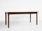 Midcentury Danish barrel shaped dining table in rosewood 1960s 1