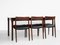 Midcentury Danish barrel shaped dining table in rosewood 1960s 2