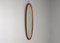 Italian Teak Wall Mirror by Mac Arredamenti, 1950s 6