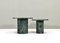 Italian Green Marble Coffee Side Tables, 1970s, Set of 2 2