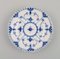 Blue Porcelain Plates from Royal Copenhagen, Set of 12 2