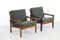 Rosewood Wooden Capella Armchairs by Illum Wikkelsø, Set of 2 5