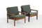 Rosewood Wooden Capella Armchairs by Illum Wikkelsø, Set of 2, Image 5