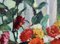 Charles Kvapil, Flowers in the Window, 1937, Öl auf Leinwand, gerahmt 10