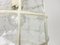 Lámpara colgante Mid-Century de hierro y vidrio burbuja de Glashütte Limburg, años 60, Imagen 11