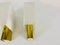 German Brass and Glass Sconces, 1960s, Set of 2 9