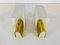 German Brass and Glass Sconces, 1960s, Set of 2 12