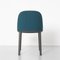 Chaise d'Appoint Softshell Bleu Sarcelle par Ronan & Erwan Bouroullec pour Vitra 4
