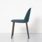 Blaugrüner Softshell Beistellstuhl von Ronan & Erwan Bouroullec für Vitra 3