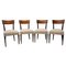 H-40 Dining Chairs by Jindřich Halabala, Czechoslovakia, Set of 4 1