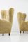 1672 Wingback Chairs by Fritz Hansen, Set of 2 7