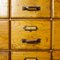 Tall English Oak Chest of 21 Drawers, 1950s 2