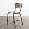 High Laboratory Stacking Dining Chair or Bar Stool from Mullca, 1950s 5