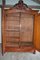 Large Antique Mahogany Crest Cupboard, Image 2
