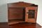 Antique Art Deco Oak Bible Cabinet 1