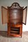 Antique Mahogany Crest Cupboard, Image 2