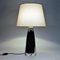 Rd1323 Black Glass Table Lamp by Carl Fagerlund for Orrefors, Sweden, 1960s 2