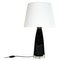 Lampe de Bureau Rd1323 en Verre Noir par Carl Fagerlund pour Orrefors, Sweden, 1960s 1