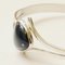 Blue Stone Silver Bracelet by Victor Jansson, Sweden, 1966, Image 2