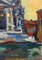 Edgardo Corbelli, Venecia, Iglesia de Santa Maria Della Salute, 1964, óleo sobre lienzo, Imagen 2