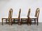 Vintage Bamboo Dining Chairs, 1960s, Set of 4 3