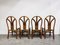 Vintage Bamboo Dining Chairs, 1960s, Set of 4 4