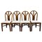 Vintage Bamboo Dining Chairs, 1960s, Set of 4 1