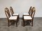 Vintage Bamboo Dining Chairs, 1960s, Set of 4 6