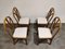 Vintage Bamboo Dining Chairs, 1960s, Set of 4 7