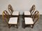 Vintage Bamboo Dining Chairs, 1960s, Set of 4, Image 7