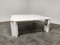 Vintage White Marble Coffee Table by Gae Aulenti, 1970s 4