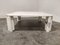 Vintage White Marble Coffee Table by Gae Aulenti, 1970s 2