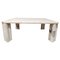 Vintage White Marble Coffee Table by Gae Aulenti, 1970s, Image 1