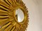 Vintage Golden Sunburst Mirror, 1960s, Image 5