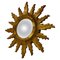 Vintage Golden Sunburst Mirror, 1960s 1